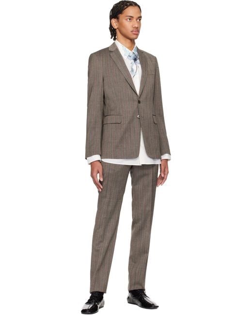 Dries Van Noten Black Slim-Fit Suit for men