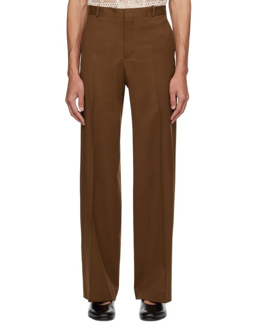 Cmmn Swdn Brown Otto Trousers for men