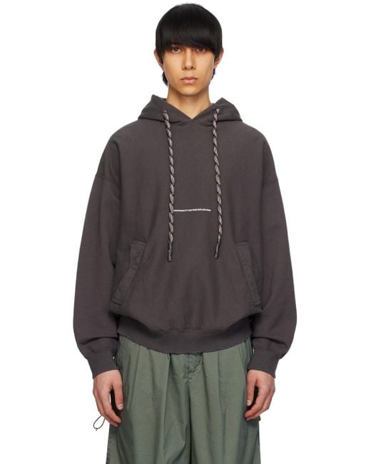 F/CE Gray Re Sweat Hoodie for men