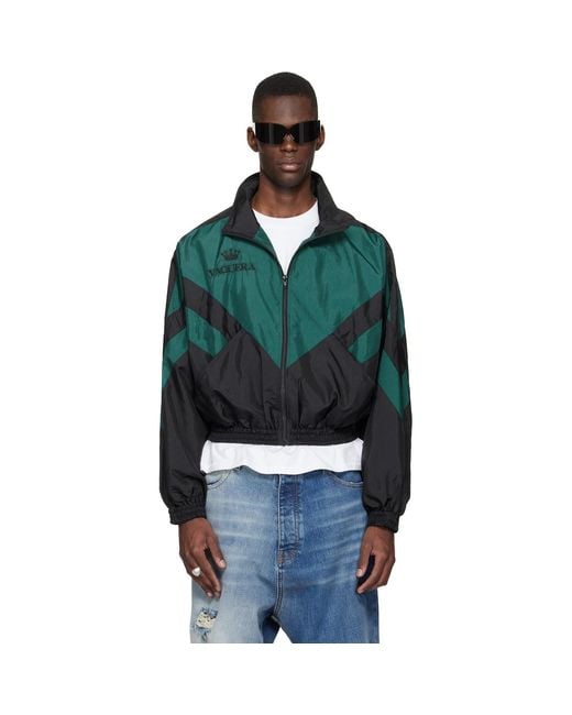 VAQUERA Black Windbreaker Jacket for men