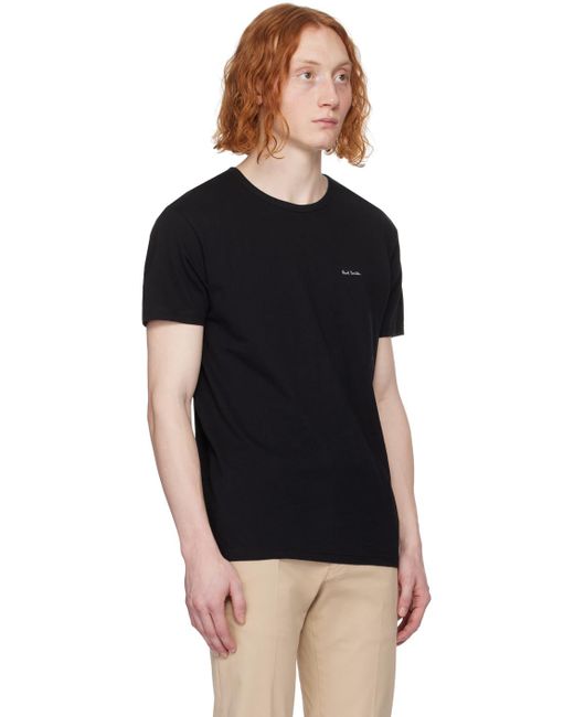 Paul Smith Black Three-pack Multicolor T-shirts for men