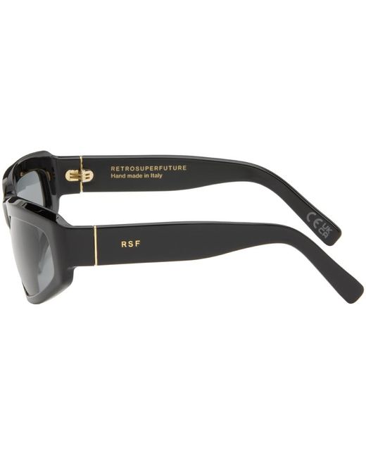 Retrosuperfuture Black Motore Sunglasses for men
