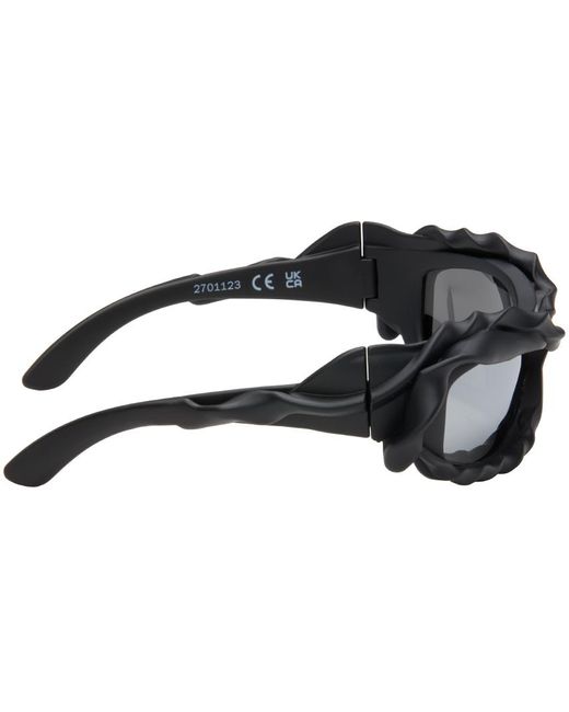 OTTOLINGER Black Twisted Sunglasses for men