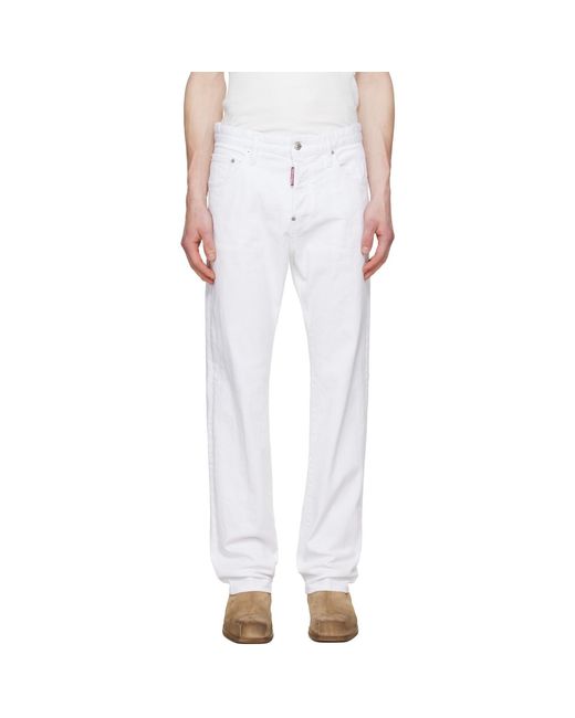 Jean 642 Blanc DSquared² pour homme en coloris White