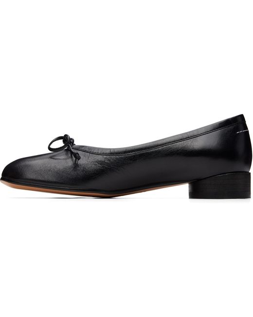MM6 by Maison Margiela Blue Anatomic Numeric Ballerina Flats