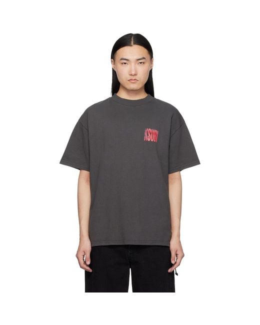 Ksubi Black Panthera Ekcess Ss T-Shirt for men