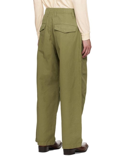 Hope Green Gloom Cargo Pants for men