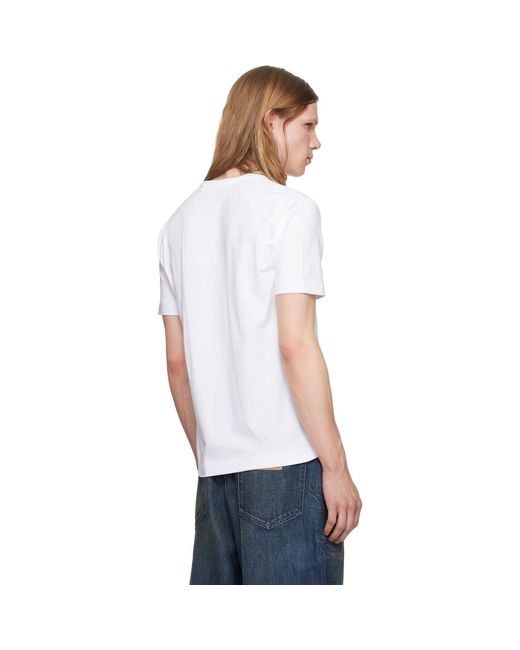 COMME DES GARÇONS PLAY Red Heart Emblem' T-Shirt for men