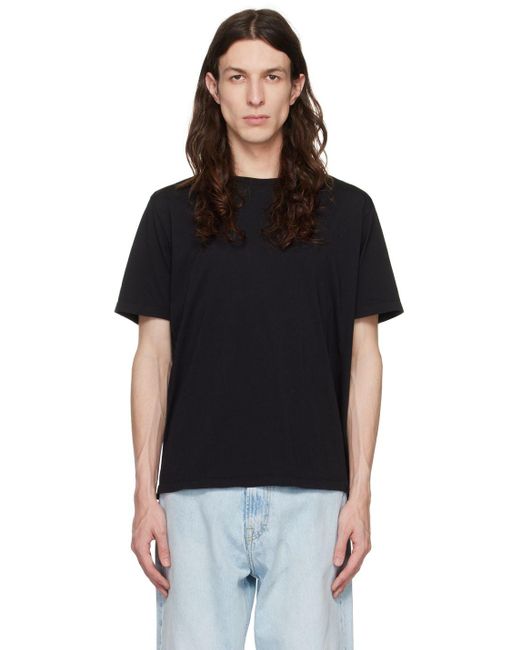 Our Legacy Black New Box T-shirt for Men | Lyst