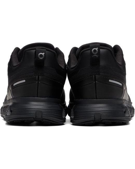 On Shoes Black Cloud 6 Waterproof Sneakers for men