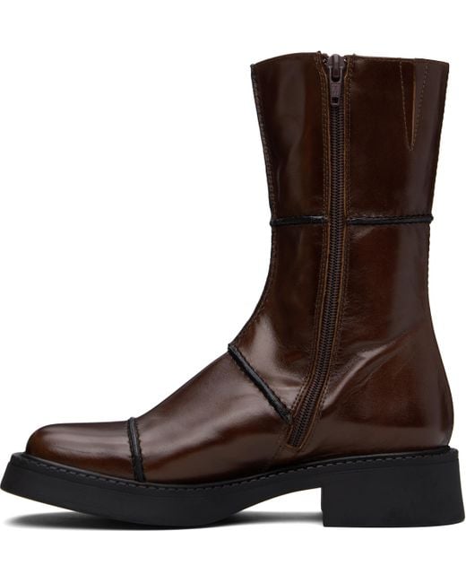Miista Brown Dahlia Boots