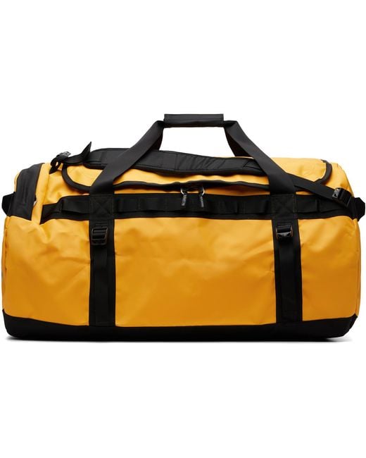 The North Face Orange Base Camp L Duffle Bag for men