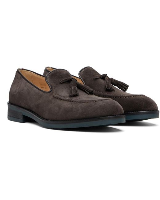 Paul Smith Black 'Lawrence' Loafers for men