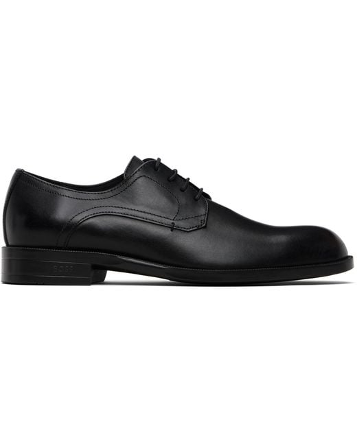 Boss Black Leather Derbys for men