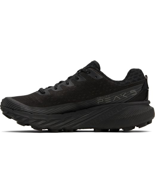 Merrell Black Agility Peak 5 Sneakers for men