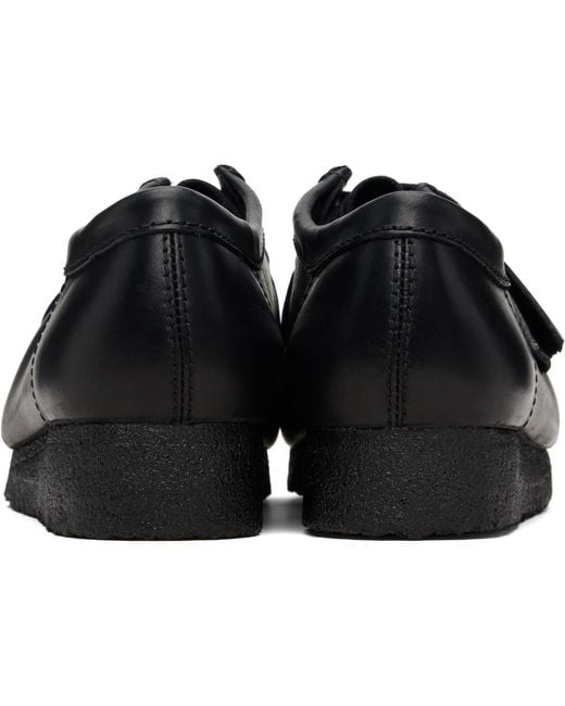 Clarks Black Wallabee Derbys for men