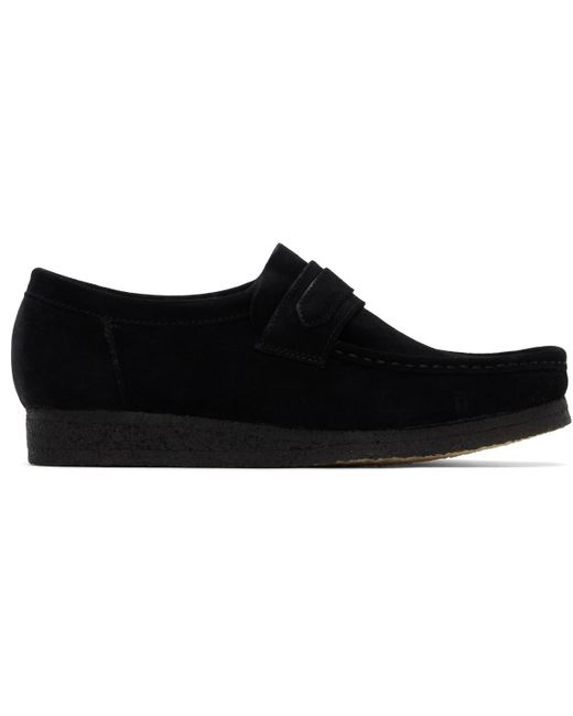 Clarks Black Wallabee Loafers for men