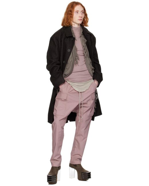Rick Owens Multicolor Pink Lupetto Sweater for men