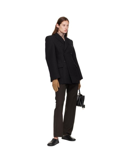 Handsome Stockholm Natural Essentials Suede Gloves