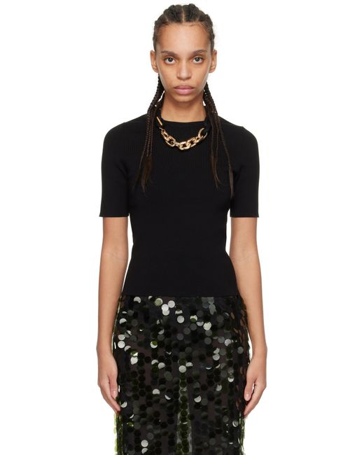 Rabanne Black Chain T-Shirt