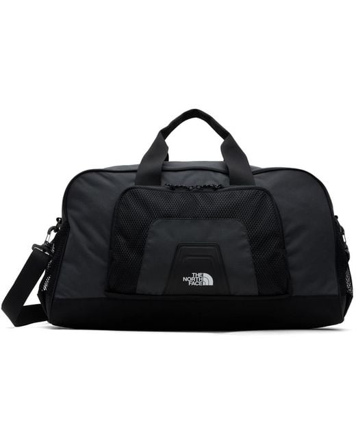 The North Face Black Gray Y2k Duffle Bag for men