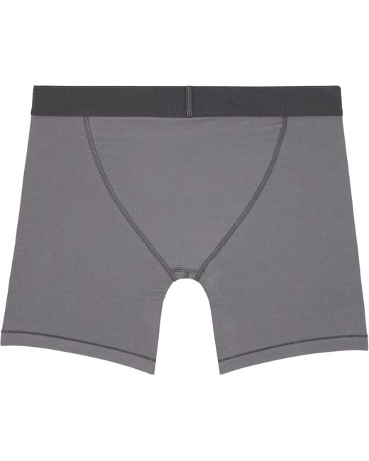 Skims White Three-Pack Cotton 5 Boxer Briefs for men