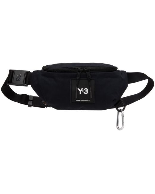 Y-3 Black Patch Belt Bag