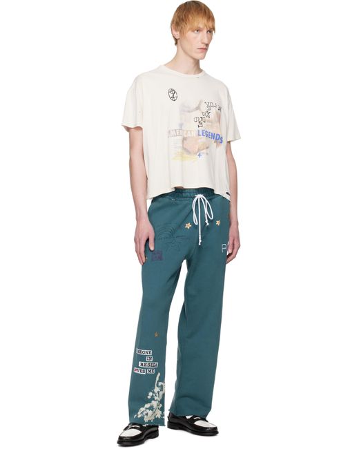 メンズ PALY ブルー My Dream スウェットパンツ Blue
