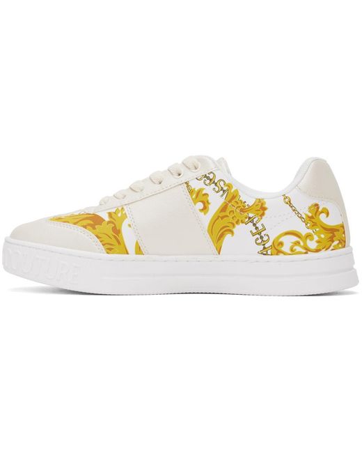 Versace Black White Court 88 Sneakers