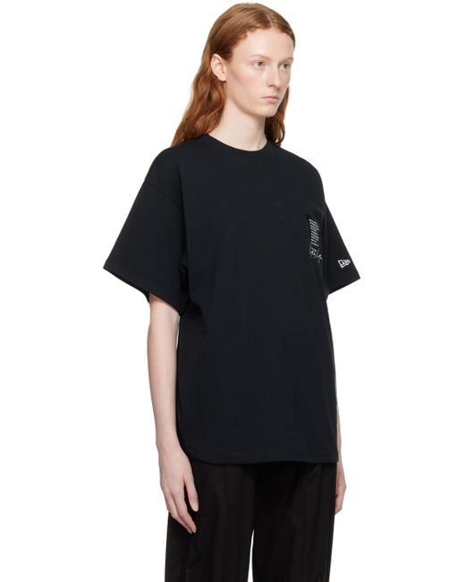 Yohji Yamamoto Black New Era Edition Oversized Performance T-shirt