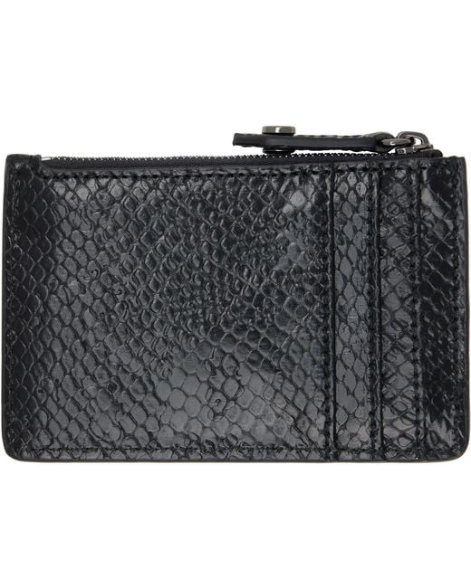 Vivienne Westwood Black Slim Lg Card Holder for men