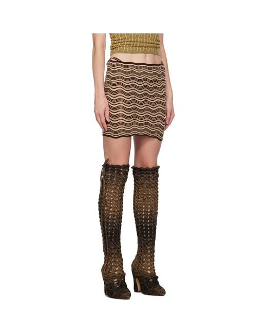 Isa Boulder Black Ssense Exclusive & Miniskirt