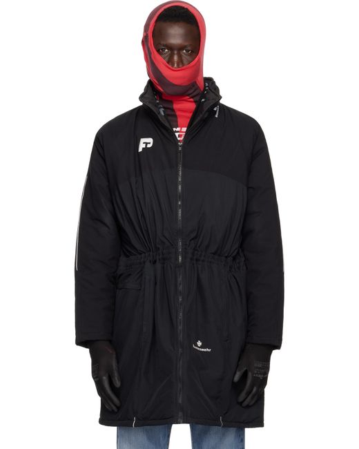 PROTOTYPES Trackpant Coach Parka Jacket in Blue for Men