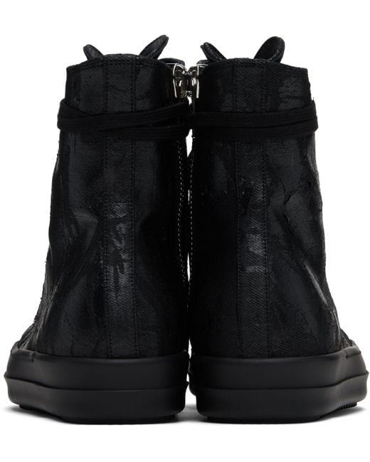 Rick Owens Hollywood Megacrust Denim Sneaks Sneakers in