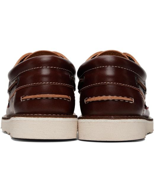 DSquared² Black Explorer Boat Shoes for men