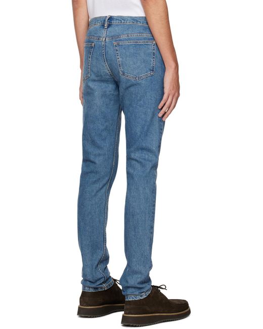 A.P.C. Blue Petit New Standard Jeans for men