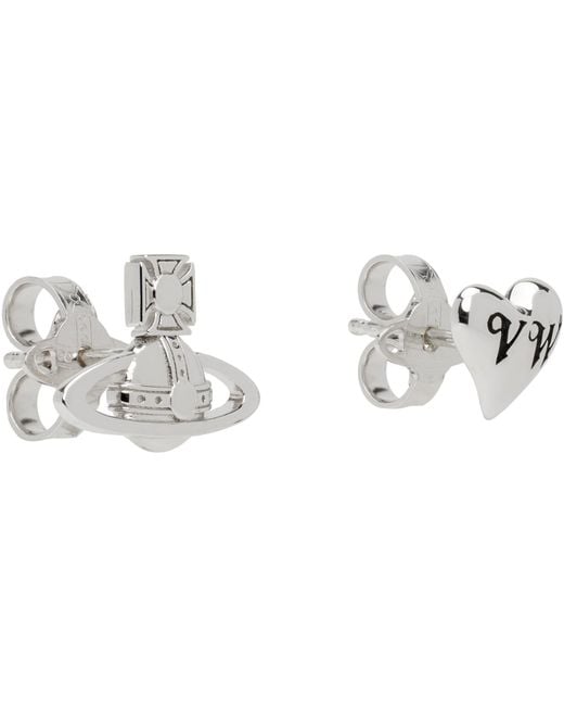 Vivienne Westwood Black Leodaria Earrings
