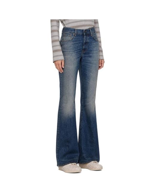 Acne Blue 2009F Straight-Leg Jeans