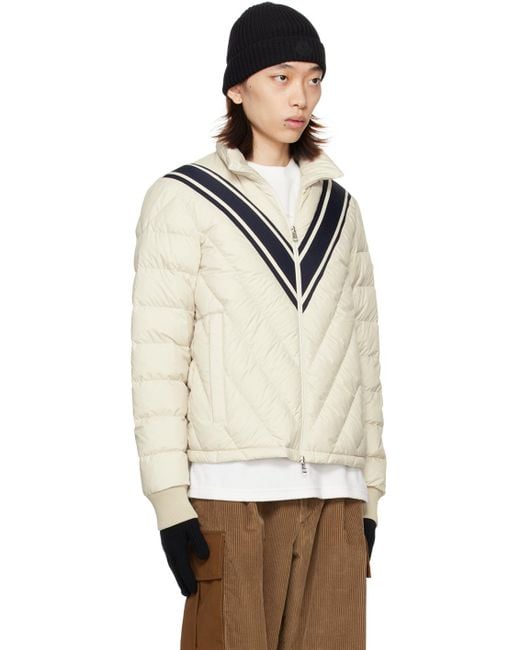 Moncler Natural Beige Barrot Down Jacket for men