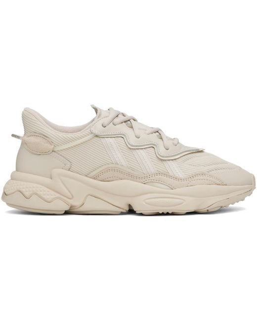 Adidas Originals Black Beige Ozweego Sneakers