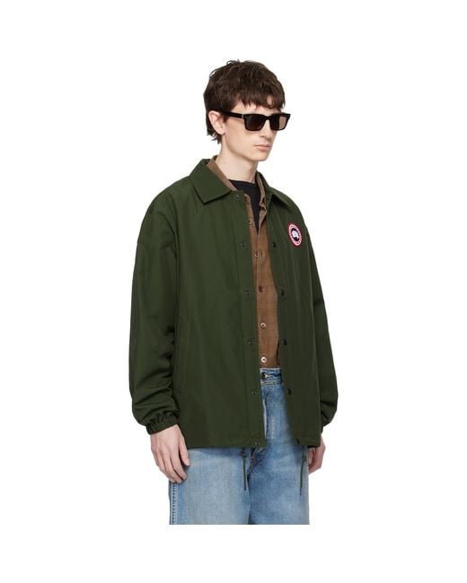 Canada Goose Green Regency Jacket for men
