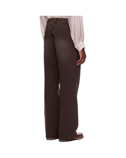 MMIC Brown Decay Sweatpants for men