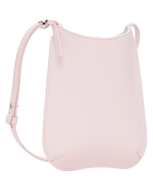 Jacquemus Pink 'The Bisou Phone Pouch' Bag
