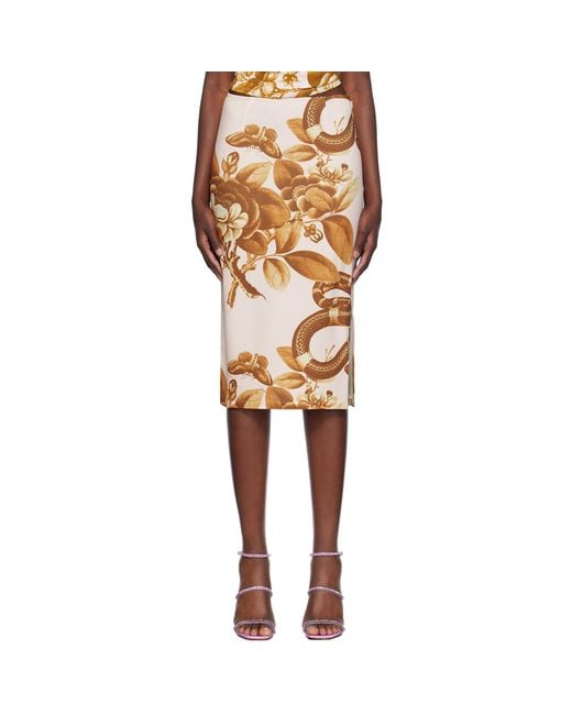 Miaou Multicolor Moni Midi Skirt