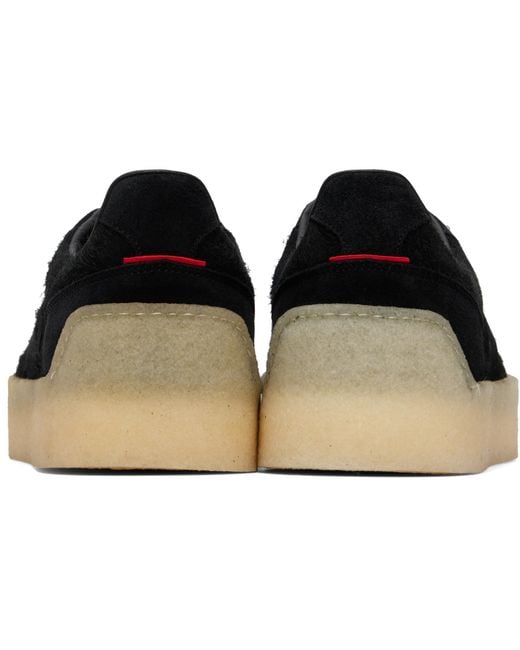 HUGO Black Suede Sneakers for men