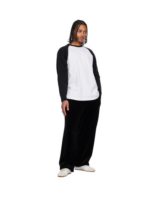 (w)taps Black Ian Ls T-Shirt for men