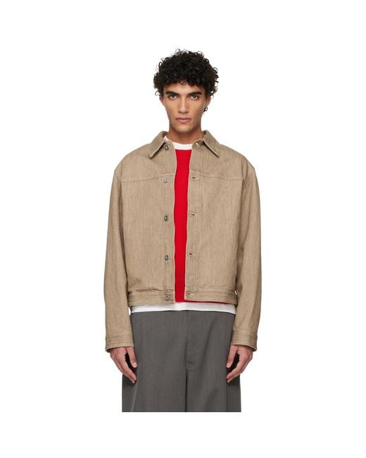 Jil Sander Black Blouson Jacket for men