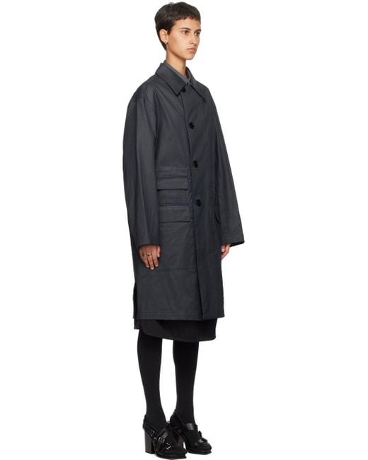 Green shop car coat