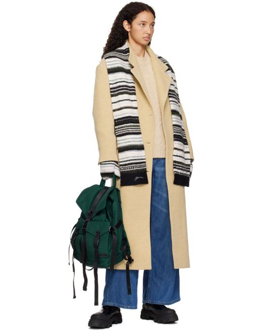 GANNI マフラー ganni ボーダーマフラー GANNI マフラー ganni ガニー