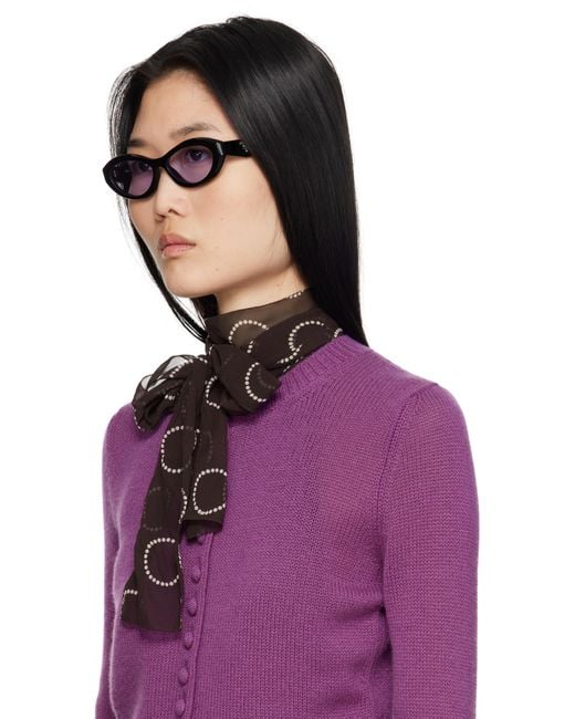 Prada ブラック Symbole サングラス Black